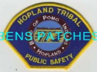 CALIFORNIA,HOPLAND TRIBAL PUBLIC SAFETY POMO INDIANS 1